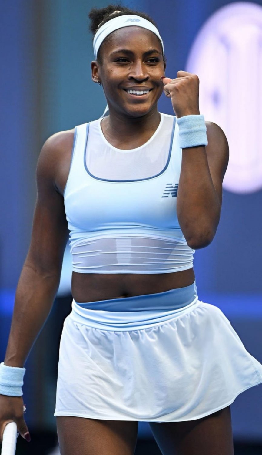 I wanna lift Coco Gauff’s Skirt and Fuck Her tight little Asshole butt fuck that sexy chocolate slut #R7yHl6N7